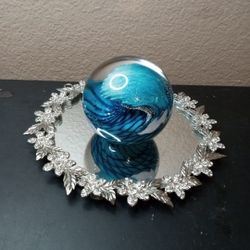 GORGEOUS Glass Eye Studio CRESTING WAVE Paperweight