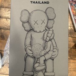Kaws Thailand Figure In Gray