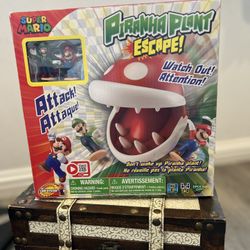 Nintendo Super Mario Piranha Plant Escape Game 