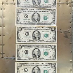 Benjamin Franklin, a classic design 5 $100.00 Bill