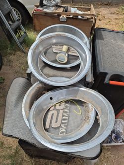 15 inch rally rim rings