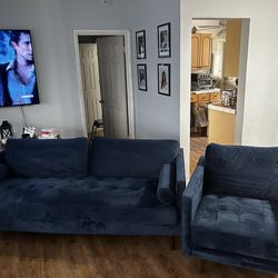 sofa and arm chair set