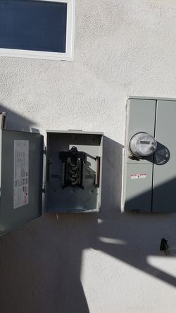 New 200amp main panel