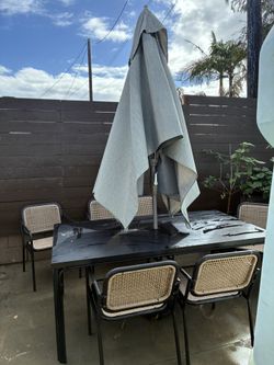 Outdoor Table and Chairs