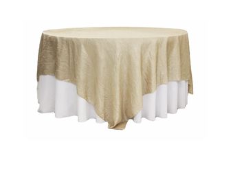 Champagne Color Taffeta Overlay 10pk