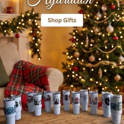 Christmas Glasses And Tumblers! 