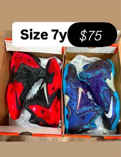 Nike LeBrons classics size 7y