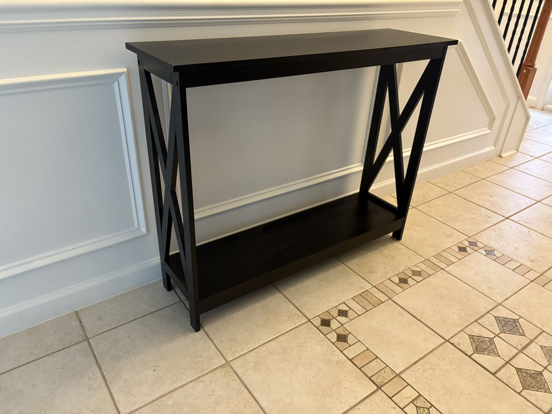 Black Console Table