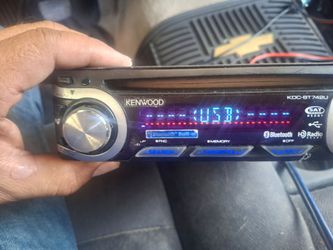 STEREO KENWOOD CD AUX USB BLUETOOTH GOOD CONDICIÓN ABLO ESPAÑOL