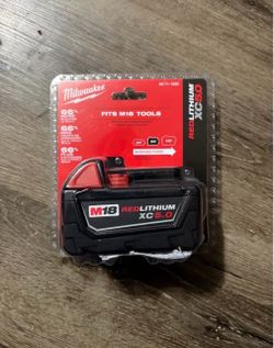 Milwaukee M18 5.0ah Battery
