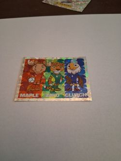 Panini FIFA World Cup 2026 FWC 3 Mascot sticker - MAPLE ZAYU CLUTCH