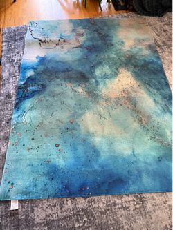 Area rug low pile