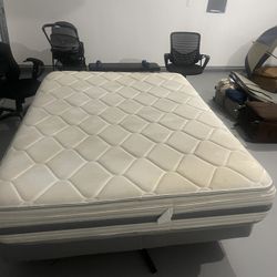 Comfortable Full Size Mattress With Frame