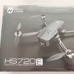 Holy Stone HS720E GPS Drone with 4K EIS UHD 130°FOV Camera FPV Quadcopter with Brushless Motor, 2 Batteries 46 Min Flight Time, 5GHz Transmission