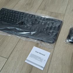 Wireless Keyboard and Mouse Combo