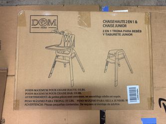 Dream On Me Nibble Wooden Compact High Chair