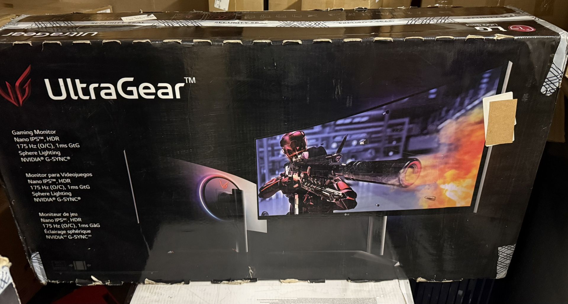 LG 38” Curved UltraGear 21:9 HDR Monitor 38GL950G New