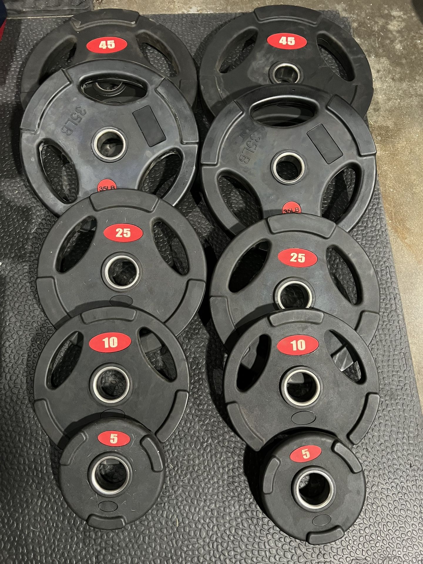 Olympic Weights Set.