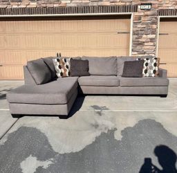 Can drop off Ashley sectional