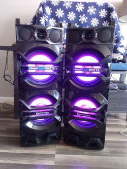 Technical Pro Bluetooth 5000W Tower Speakers Pair