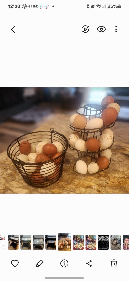 Fresh Eggs From Happy Hens!