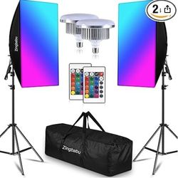 Photography lighting softbox lighting kit