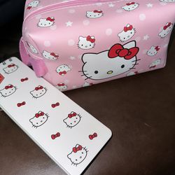 Hello Kitty Travel Bag & Notepad 