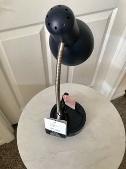 NEW LED Gooseneck Desk Lamp💡Navy Blue or Black