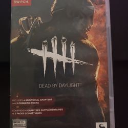 I’m asking$25 for dead by daylight  for the Nintendo switch the original case