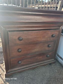 Drawers used a lil if tlc dont want to throw it away is wood a lil heace will help load
