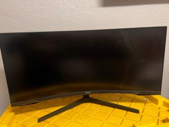 Samsung curved monitor (for parts only)