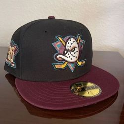 Anaheim Mighty Ducks New Era Fitted Hat