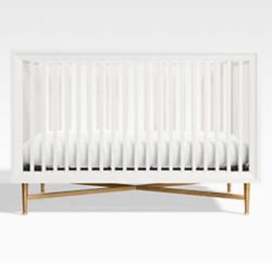 Crate & Barrel crib with Toddler Bed Conversion Kit
