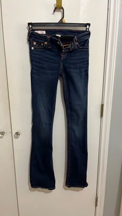 True Religion Dark Wash Bootcut Jeans