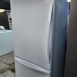 White Whirlpool Refrigerator 