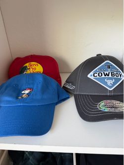 Set of 3 toddler boy caps