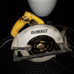 DeWalt Circular Saw And Black An Decker Drill