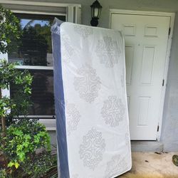 NEW TWIN MATTRESS AND BOX SPRING -- Also Available In All Sizes.