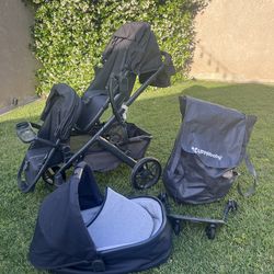Uppa baby stroller with all attachments