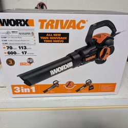 WORx Trivac 70mph 600cfm