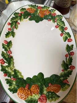 Christmas plate