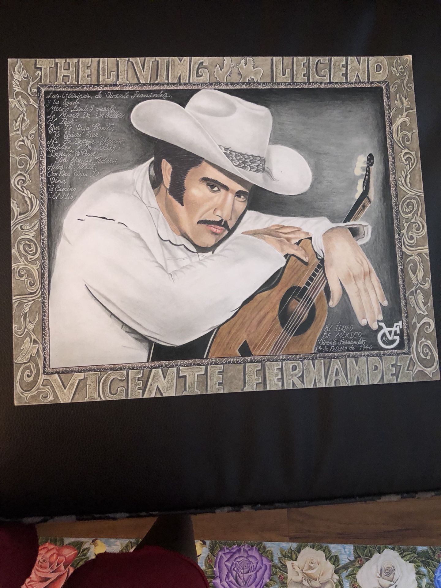 Drawing Vicente Fernandez