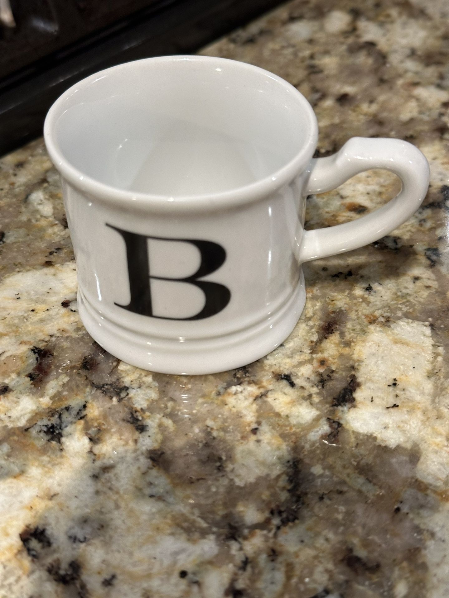 Espresso Cup With B Initial