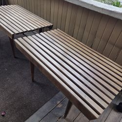 Wood Benches 