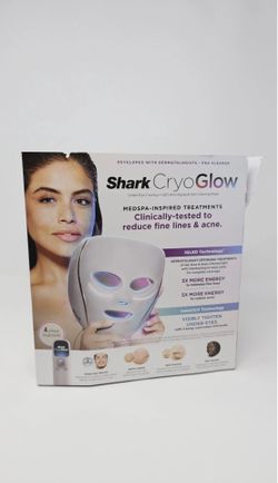 Shark CryoGlow LED Face Mask with UnderEye Cooling Anti Aging Model FW312PK