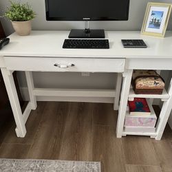 Pine Wood Homemade Computer / Homework Desk