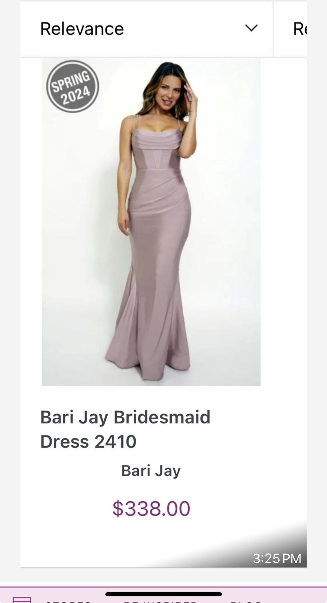 Bari Jay Bridesmaid Dress