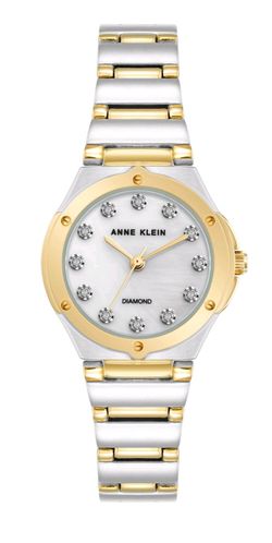 Anne Klein Gold Two-Tone Ladies Bracelet Watch $89.99