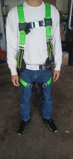 Miller harness and condor lanyard  L/XL