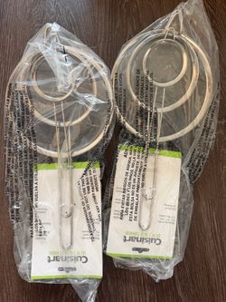UNOPENED- 2 sets of 3 Cuisinart Mesh Strainers